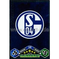 MX-340 - FC SCHALKE 04 - Clubkarte - Saison 10/11