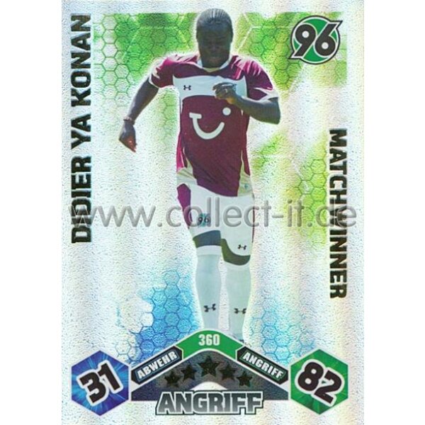 MX-360 - DIDIER YA KONAN - Matchwinner - Saison 10/11