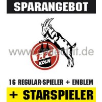 Mannschafts-Paket mit beiden Star-Spielern - 1. FC...