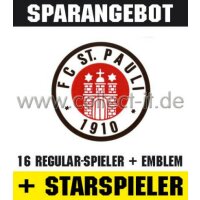 Mannschafts-Paket mit beiden Star-Spielern - FC St. Pauli...