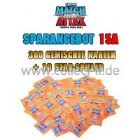 Match Attax - Spar 15A - Saison 10/11 - 300 gemischte...