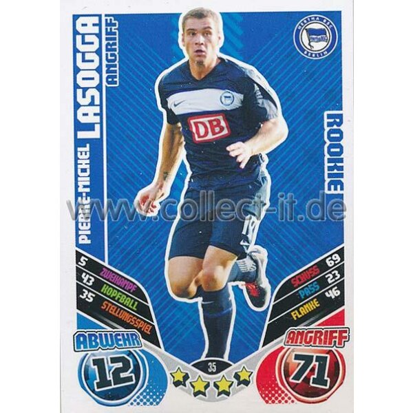 MX-035 - PIERRE-MICHEL LASOGGA - Rookie - Saison 11/12