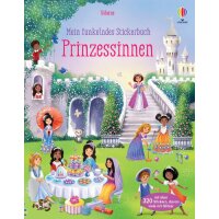 Mein funkelndes Stickerbuch: Prinzessin