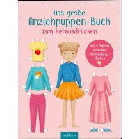 Anziehpuppen-Buch zum Herausdrücken