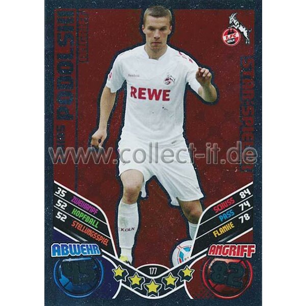 MX-177 - LUKAS PODOLSKI - Star-Spieler - Saison 11/12