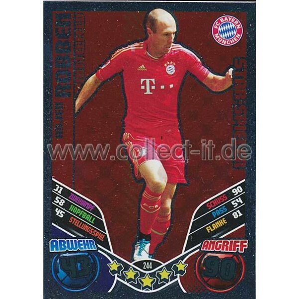 MX-244 - ARJEN ROBBEN - Star-Spieler - Saison 11/12