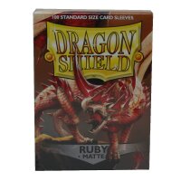 5x Dragon Shield Matte Sleeves - Ruby