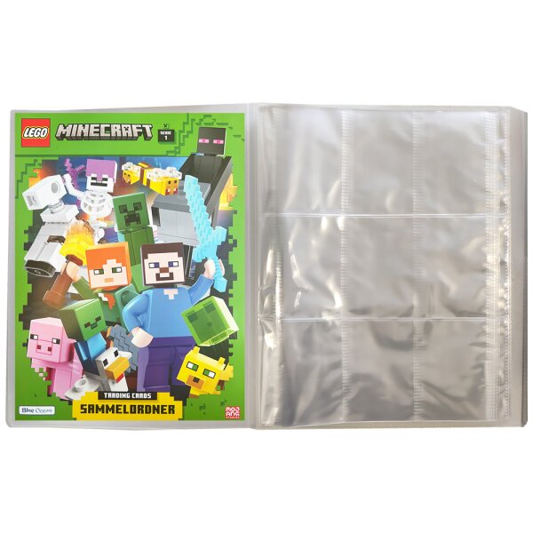 LEGO Minecraft Serie 1 Trading Cards - 1 Leere Sammelmappe