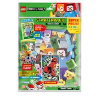 LEGO Minecraft Serie 1 Trading Cards - 1 Starter + 5 Booster