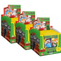 LEGO Minecraft Serie 1 Trading Cards - 3 Display (150...