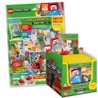 LEGO Minecraft Serie 1 Trading Cards - 1 Starter + 1...