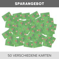 LEGO Minecraft Serie 1 Trading Cards - 50 verschiedene,...