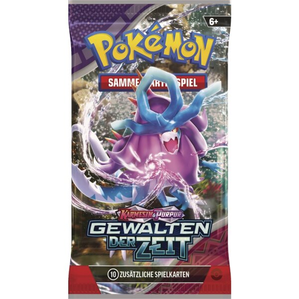 Pokemon KP05 Gewalten der Zeit - 1 Booster - Deutsch