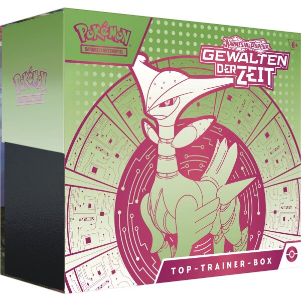 Pokemon KP05 Gewalten der Zeit - Eisenblatt Top-Trainer Box - Deutsch