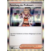 087/091 - Forschung des Professors - Holo Rare - PAF...