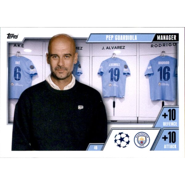 46 - Pep Guardiola - Manager - 2023/2024