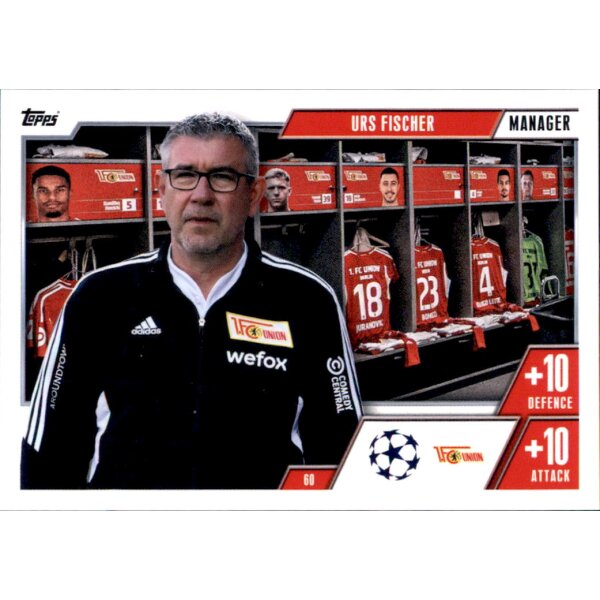 60 - Urs Fischer - Manager - 2023/2024