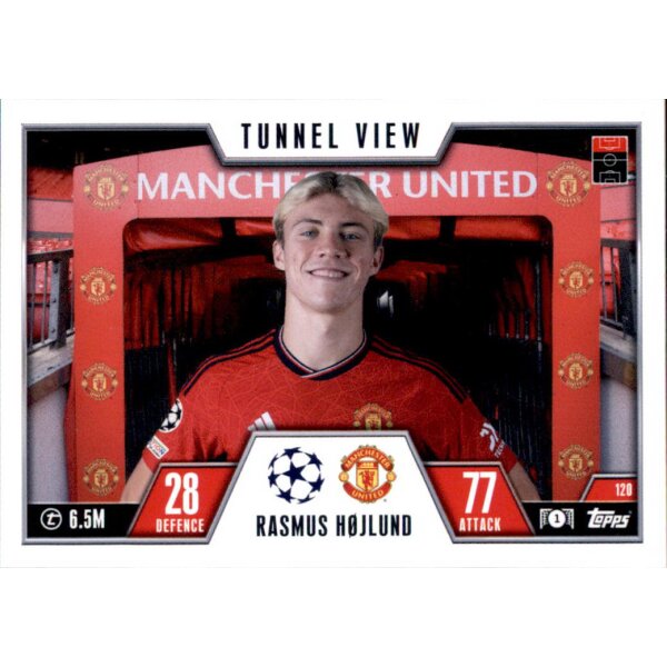 120 - Rasmus Hojlund - Tunnel View - 2023/2024