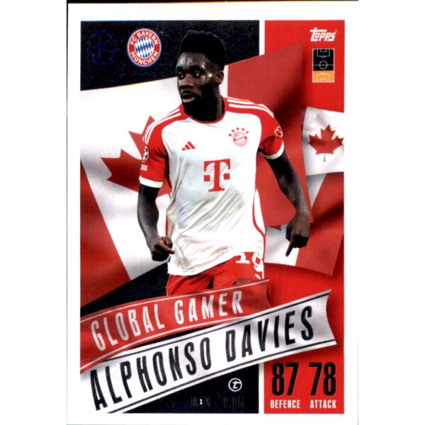 207 - Alphonso Davies - Global Gamer - 2023/2024