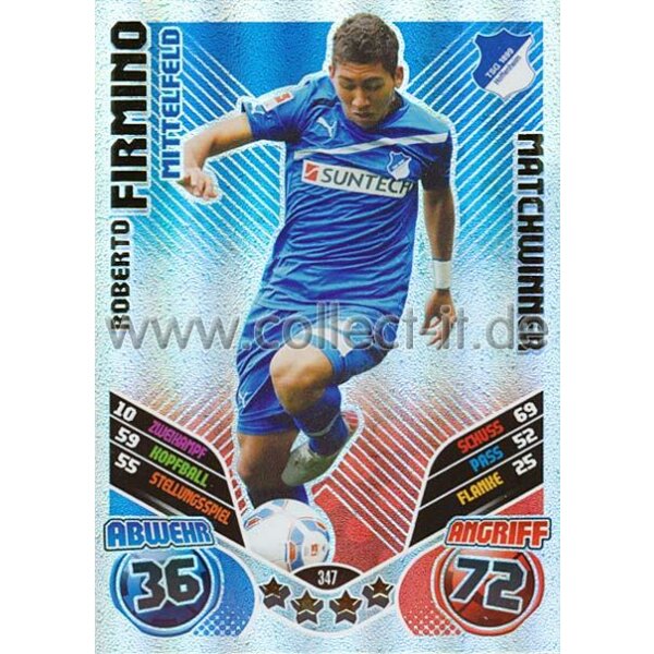 MX-347 - ROBERTO FIRMINO - Matchwinner - Saison 11/12