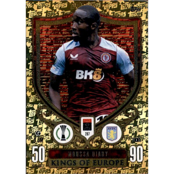 287 - Moussa Diaby - Kings of Europe - 2023/2024