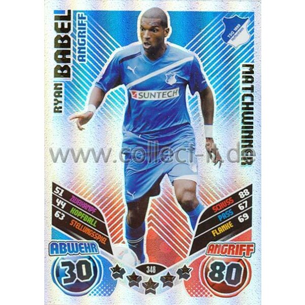 MX-348 - RYAN BABEL - Matchwinner - Saison 11/12