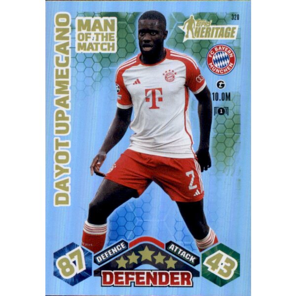 320 - Dayot Upamecano - Man of the Match Heritage - 2023/2024