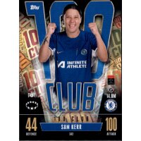 342 - Sam Kerr - 100 Club UEFA Womens Champions League -...