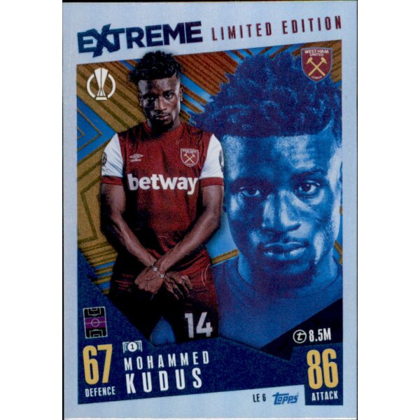 LE 6 - Mohammed Kudus - Extreme Limited Edition - 2023/2024