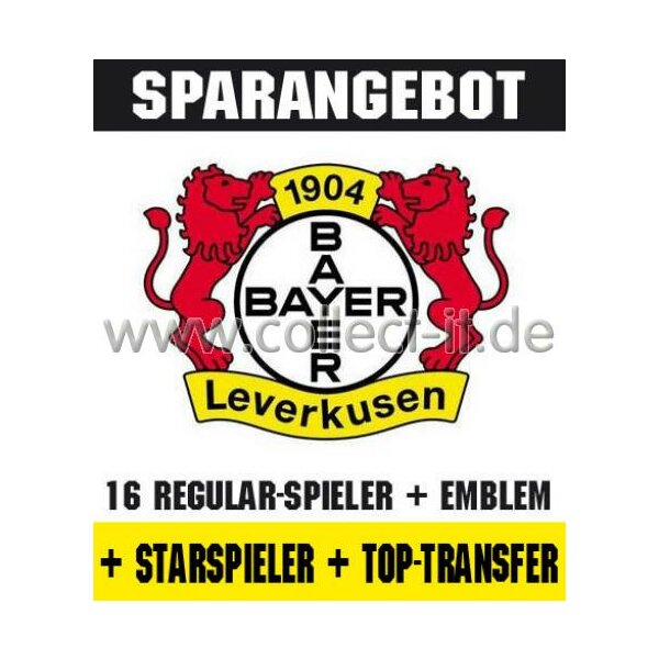 Mannschafts-Paket mit Starspieler und Top-Transfer - Bayer 04 Leverkusen - Saison 2011/12