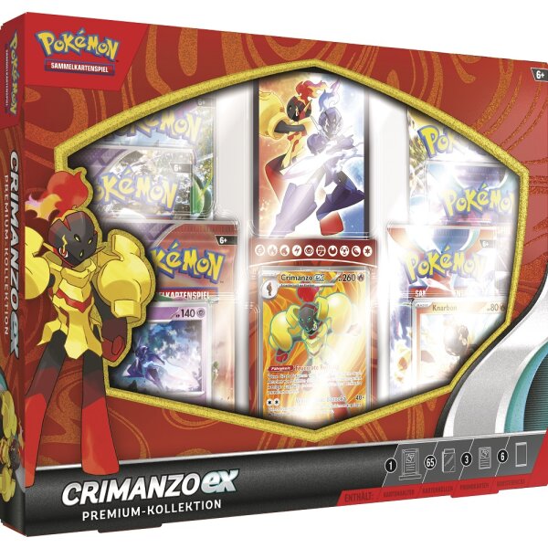 Pokemon Crimanzo EX Premium-Kollektion - Deutsch