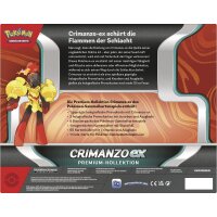 Pokemon Crimanzo EX Premium-Kollektion - Deutsch