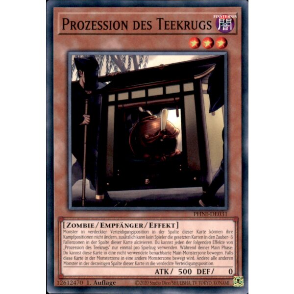 PHNI-DE031 - Prozession des Teekrugs - 1. Auflage