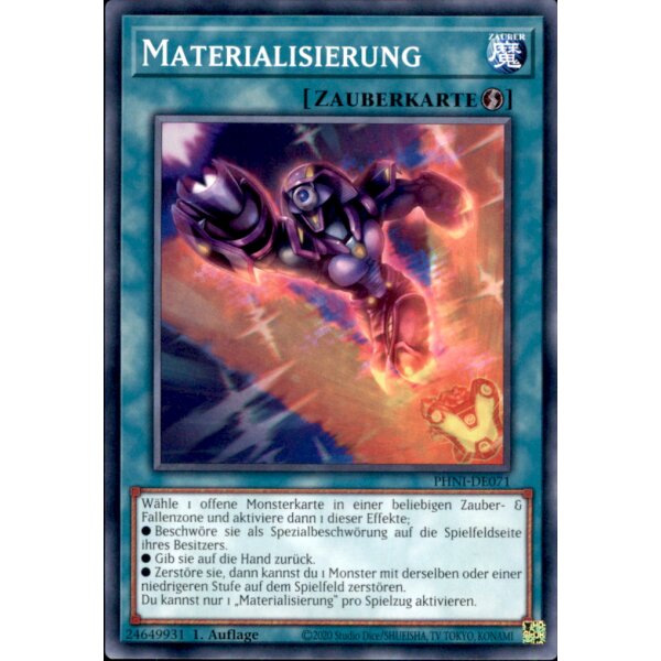 PHNI-DE071 - Materialisierung - 1. Auflage