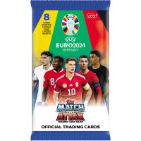 Match Attax UEFA EURO 2024 Germany - 1 Leere Sammelmappe + 10 Booster