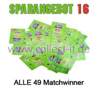 Match Attax - Spar 16 - Saison 11/12 - ALLE 49 Matchwinner