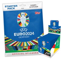 UEFA EURO 2024 Germany - Sammelsticker - 1 Starter Pack +...