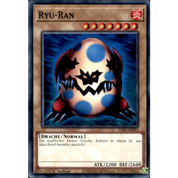 STAS-DE005 - Ryu-Ran - 1. Auflage