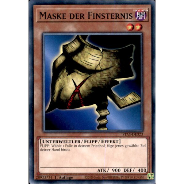 STAS-DE023 - Maske der Finsternis - 1. Auflage