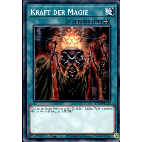 STAS-DE028 - Kraft der Magie - 1. Auflage