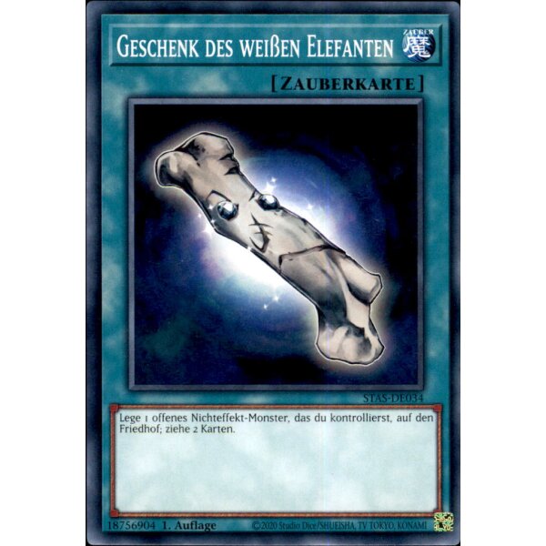 STAS-DE034 - Geschenk des weißen Elefanten - 1. Auflage