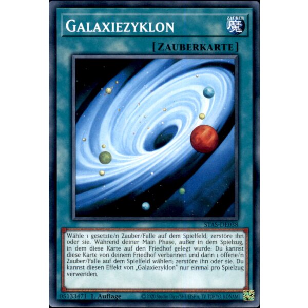 STAS-DE038 - Galaxiezyklon - 1. Auflage