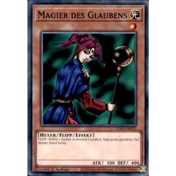 STAX-DE022 - Magier des Glaubens - 1. Auflage