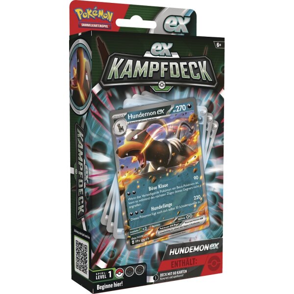 Pokemon EX-Kampfdeck Hundemon EX Deck - Deutsch