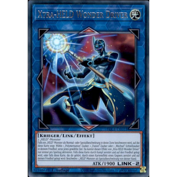 BLC1-DE031 - Xtra-HELD Wonder Driver - 1. Auflage