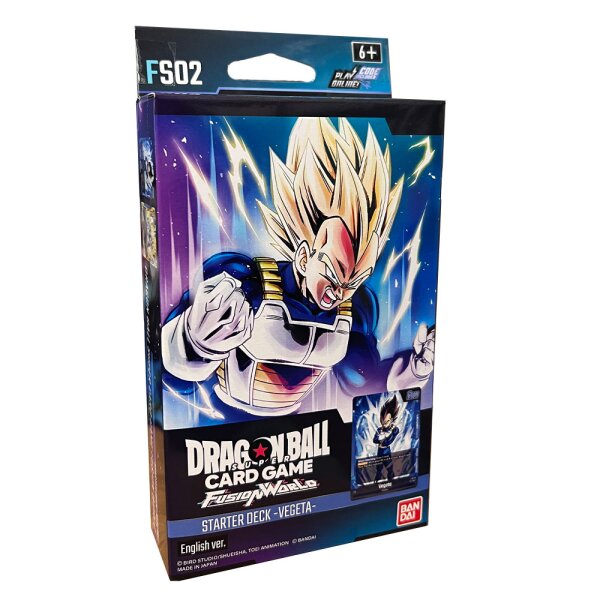 Dragon Ball Super Card Game - Fusion World - Sarter Deck - Vegeta FS02 - Englisch