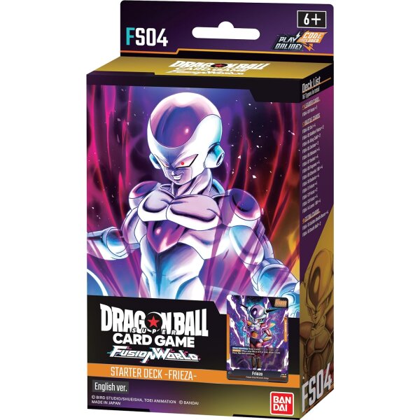 Dragon Ball Super Card Game - Fusion World - Starter Deck - Frieza FS04 - Englisch