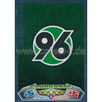 MX-145 - Clubkarte - Hannover 96 - Saison 12/13