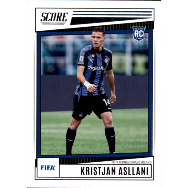 66 - Kristjan Asllani - Rookie Card - SCORE 2022/2023