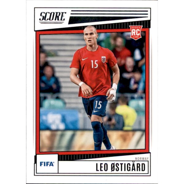 123 - Leo Ostigard - Rookie Card - SCORE 2022/2023